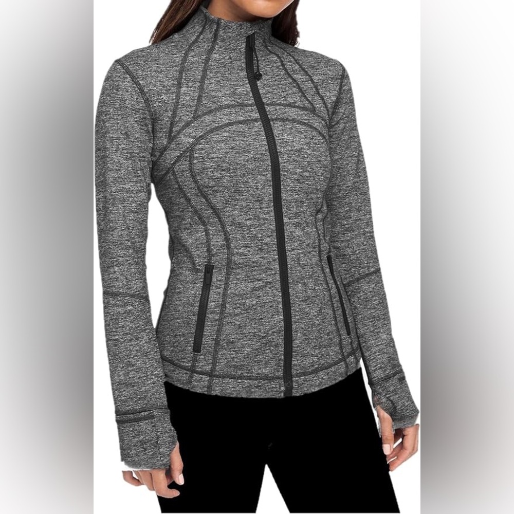 Lululemon Define Jacket Womens Heathered Gray